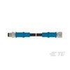 Te Connectivity Sensor Cables / Actuator Cables M8-4Ms-0.5Sh M8-4Fs-Pvc T4062113004-001